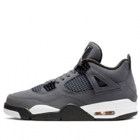 Nike Air Jordan 4 Retro Basketball Sko Til Mænd Grå