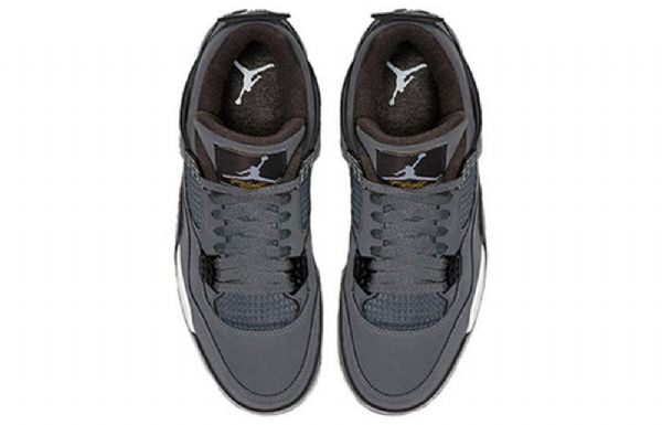 Nike Air Jordan 4 Retro Basketball Sko Til Mænd Grå