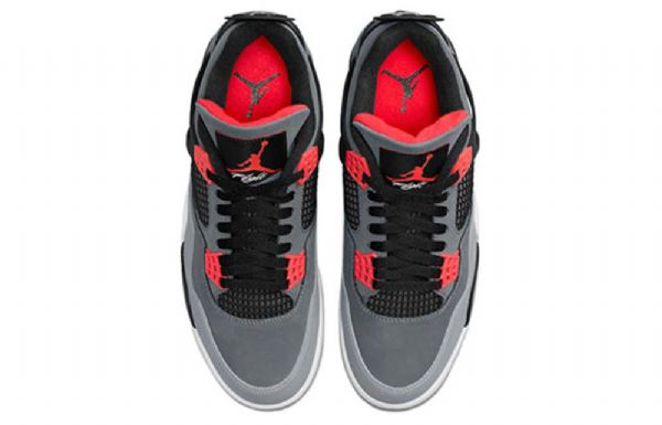 Nike Air Jordan 4 Retro Basketball Sko Til Mænd Grå