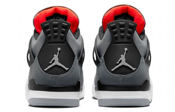Nike Air Jordan 4 Retro Basketball Sko Til Mænd Grå