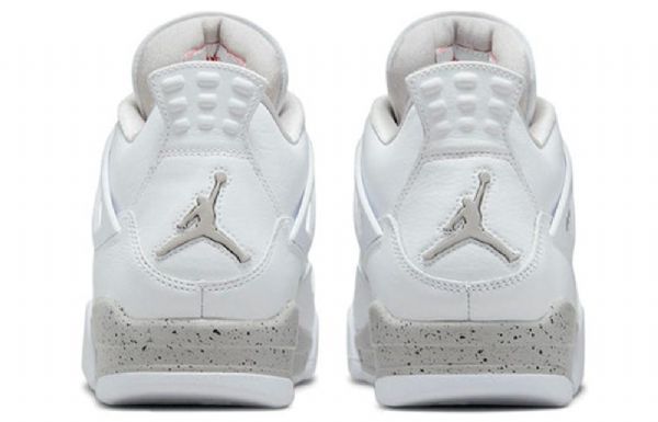 Nike Air Jordan 4 Retro Basketball Sko Til Mænd Hvid