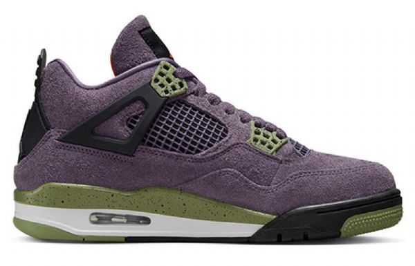 Nike Air Jordan 4 Retro Basketball Sko Til Mænd Lilla