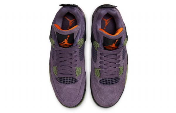Nike Air Jordan 4 Retro Basketball Sko Til Mænd Lilla