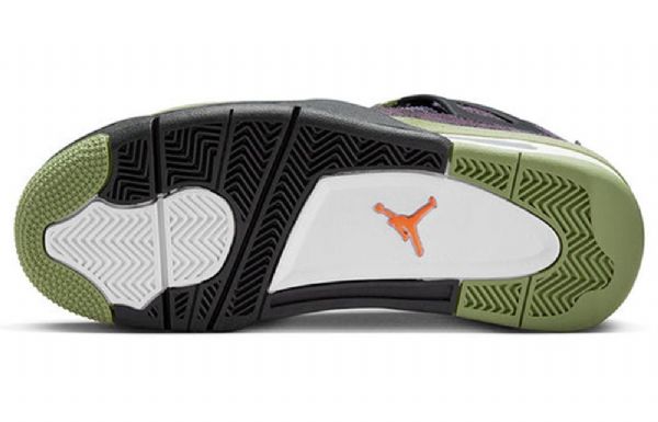 Nike Air Jordan 4 Retro Basketball Sko Til Mænd Lilla