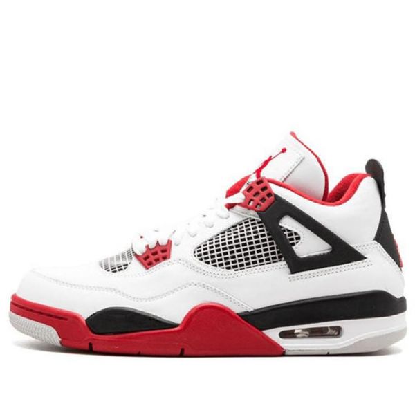 Nike Air Jordan 4 Retro Basketball Sko Til Mænd Rød