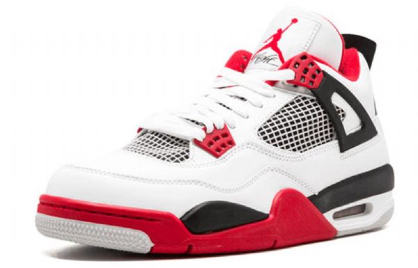 Nike Air Jordan 4 Retro Basketball Sko Til Mænd Rød