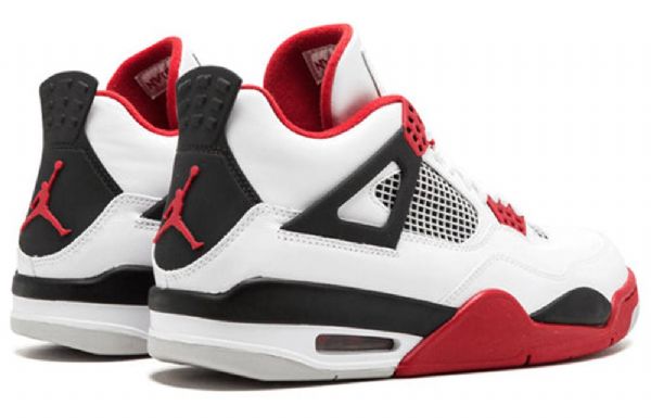 Nike Air Jordan 4 Retro Basketball Sko Til Mænd Rød