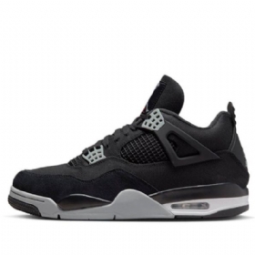 Nike Air Jordan 4 Retro Basketball Sko Til Mænd Sort