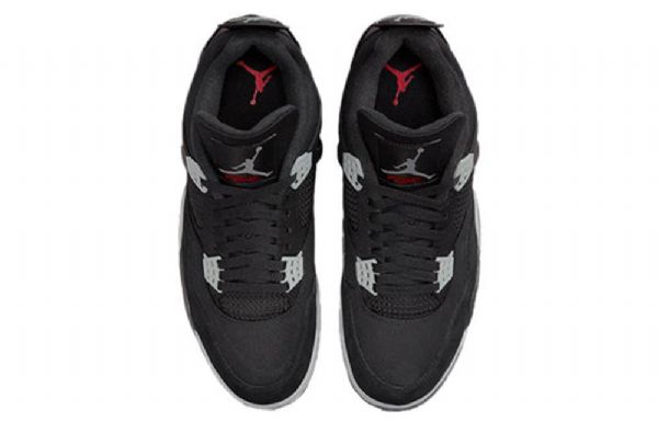 Nike Air Jordan 4 Retro Basketball Sko Til Mænd Sort