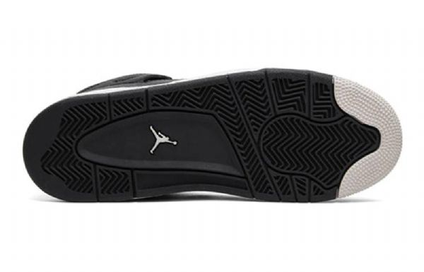Nike Air Jordan 4 Retro Bg Basketball Sko Til Mænd Sort