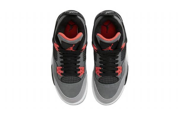 Nike Air Jordan 4 Retro Gs Basketball Sko Til Mænd Grå