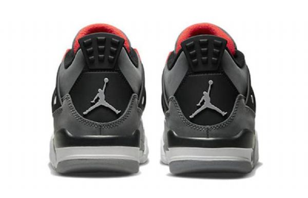 Nike Air Jordan 4 Retro Gs Basketball Sko Til Mænd Grå