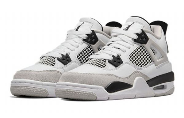 Nike Air Jordan 4 Retro Gs Basketball Sko Til Mænd Sort