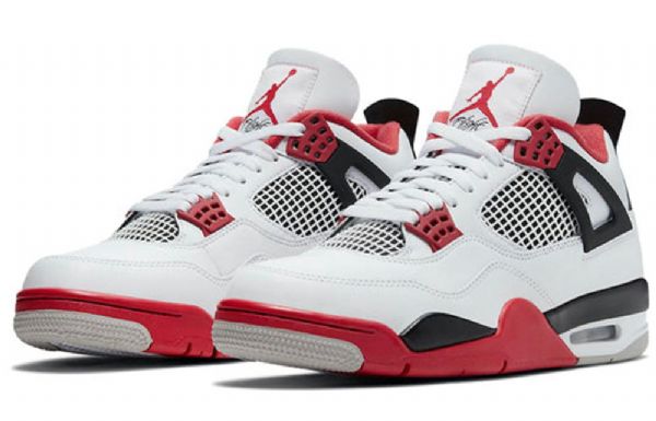 Nike Air Jordan 4 Retro Og Basketball Sko Til Mænd Rød