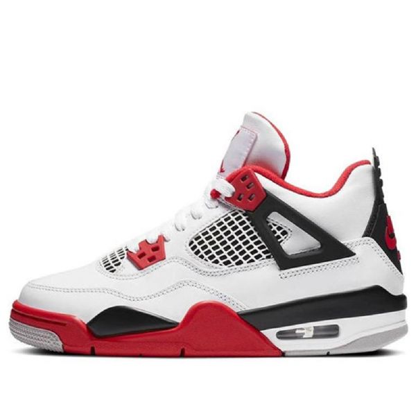 Nike Air Jordan 4 Retro Og Gs Basketball Sko Til Mænd Rød