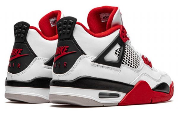Nike Air Jordan 4 Retro Og Gs Basketball Sko Til Mænd Rød