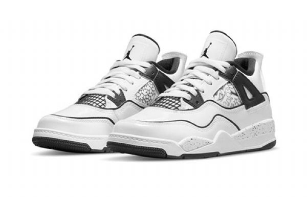 Nike Air Jordan 4 Retro Ps Basketball Sko Til Mænd Hvid