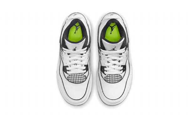 Nike Air Jordan 4 Retro Ps Basketball Sko Til Mænd Hvid