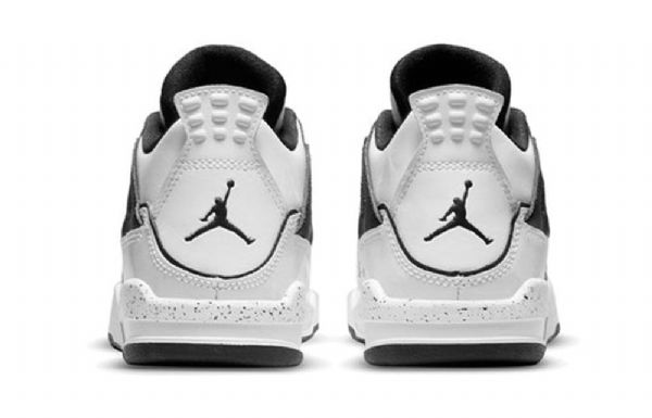 Nike Air Jordan 4 Retro Ps Basketball Sko Til Mænd Hvid