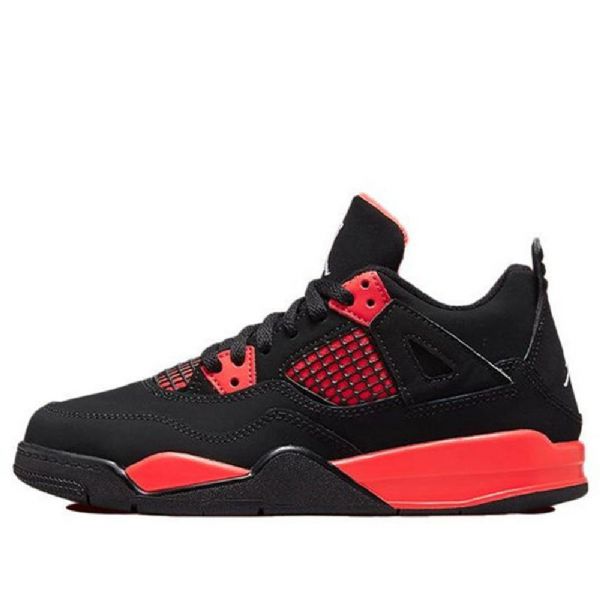 Nike Air Jordan 4 Retro Ps Basketball Sko Til Mænd Rød