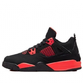 Nike Air Jordan 4 Retro Ps Basketball Sko Til Mænd Rød