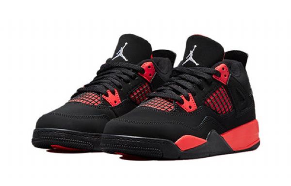 Nike Air Jordan 4 Retro Ps Basketball Sko Til Mænd Rød