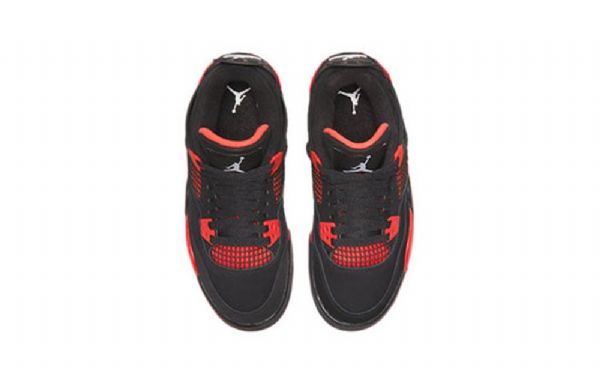 Nike Air Jordan 4 Retro Ps Basketball Sko Til Mænd Rød