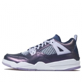 Nike Air Jordan 4 Retro Se Ps Basketball Sko Til Børn Blå