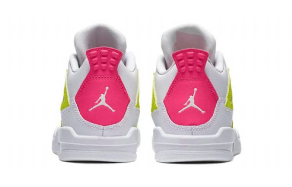 Nike Air Jordan 4 Retro Se Ps Basketball Sko Til Mænd Hvid Citron