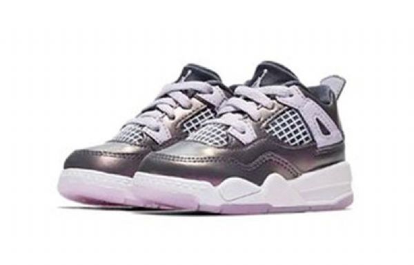 Nike Air Jordan 4 Retro Se Td Sko Til Børn Blå