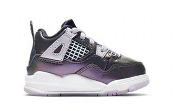 Nike Air Jordan 4 Retro Se Td Sko Til Børn Blå