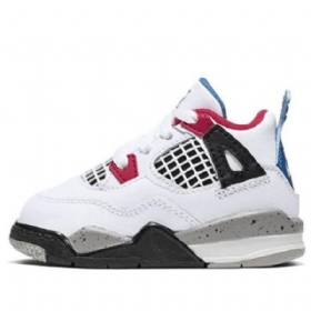 Nike Air Jordan 4 Retro Se Td Sko Til Børn Hvid