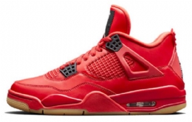 Nike Air Jordan 4 Retro Sneakers Til Damer Rød