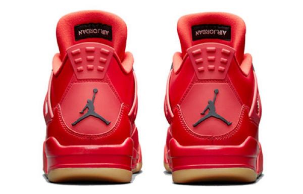Nike Air Jordan 4 Retro Sneakers Til Damer Rød