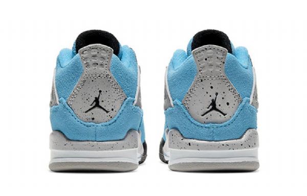 Nike Air Jordan 4 Retro Td Sko Til Børn Blå