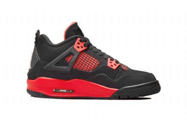 Nike Air Jordan 4 Retro Td Sko Til Børn Rød