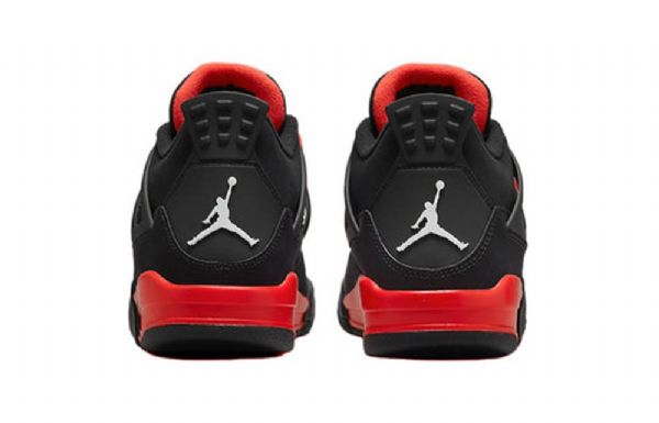 Nike Air Jordan 4 Retro Td Sko Til Børn Rød