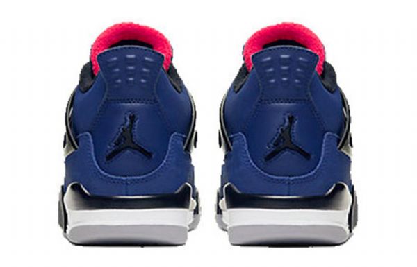 Nike Air Jordan 4 Retro Wntr Gs Basketball Sko Til Mænd Blå