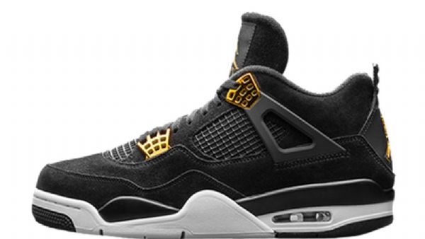 Nike Air Jordan 4 Royalty-sko Til Mænd Sort