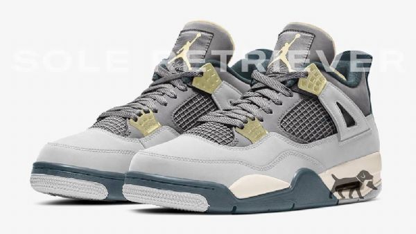 Nike Air Jordan 4 Se Craft Photon Dust Sko Til Damer Grå