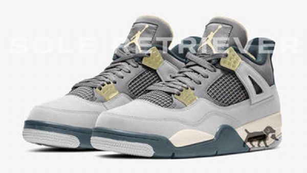 Nike Air Jordan 4 Se Craft Photon Dust Sko Til Damer Grå