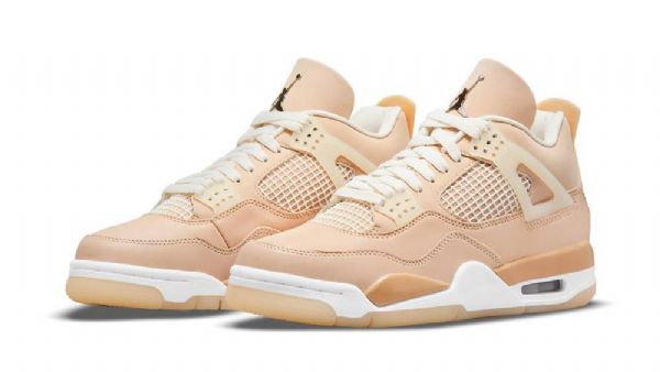 Nike Air Jordan 4 Shimmer Sko Til Mænd Coral