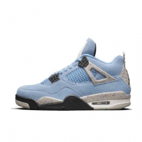 Nike Air Jordan 4 Sko Til Damer Blå