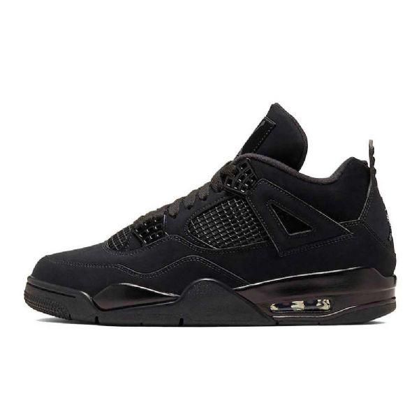 Nike Air Jordan 4 Sko Til Damer Sort
