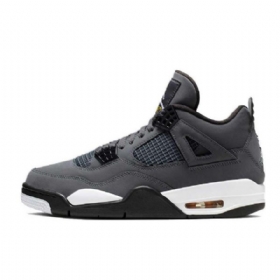 Nike Air Jordan 4 Sko Til Mænd Grå