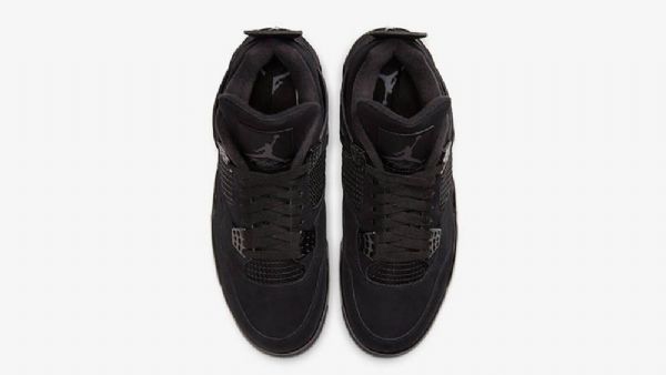 Nike Air Jordan 4 Sko Til Mænd Sort