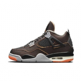 Nike Air Jordan 4 Starfish Sko Til Mænd Brun
