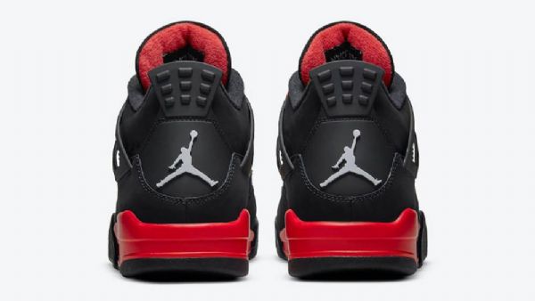 Nike Air Jordan 4 Thunder Sko Til Damer Sort Rød