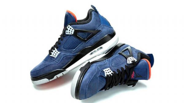 Nike Air Jordan 4 Vinter Loyal Sko Til Damer Blå