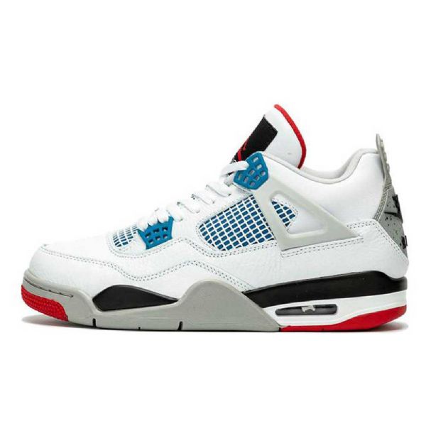 Nike Air Jordan 4 What The 4 Sko Til Mænd Hvid